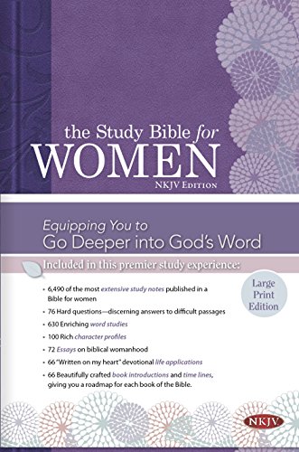 9781433619311: The Study Bible for Women: NKJV Large Print Edition, Hardcover