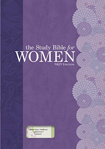 9781433619380: The Study Bible for Women: New King James Version, Willow Green & Wildflower Leathertouch, Personal Size Edition