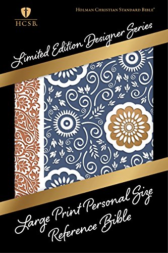 Beispielbild fr HCSB Large Print Personal Size Reference Bible, Designer Series, Bohemian Paisley LeatherTouch (Limited Edition Designer) zum Verkauf von 2nd Life Books