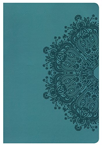 9781433620645: KJV Giant Print Reference Bible, Teal LeatherTouch, Indexed