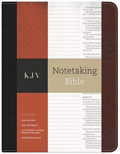 Beispielbild fr KJV Notetaking Bible zum Verkauf von WorldofBooks