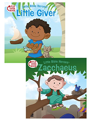Stock image for The Little Giver/Zacchaeus Flip-Over Book (Little Bible HeroesG??) for sale by SecondSale