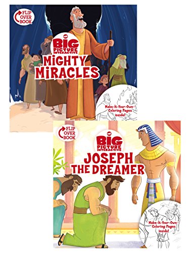 Stock image for Mighty Miracles/Joseph the Dreamer Flip-Over Book (One Big Story) for sale by Your Online Bookstore