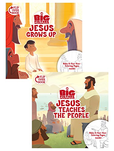 Beispielbild fr Jesus Grows up/Jesus Teaches the People Flip-Over Book zum Verkauf von Better World Books