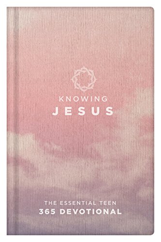 Stock image for Knowing Jesus (Rose cover): The Essential Teen 365 Devotional for sale by Ergodebooks