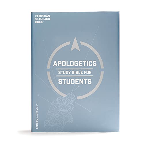 Beispielbild fr CSB Apologetics Study Bible for Students, Blue Hardcover, Black Letter, Defend Your Faith, Study Notes and Commentary, Articles, Profiles, Full-Color Maps, Easy-to-Read Bible Serif Type zum Verkauf von GoldenWavesOfBooks