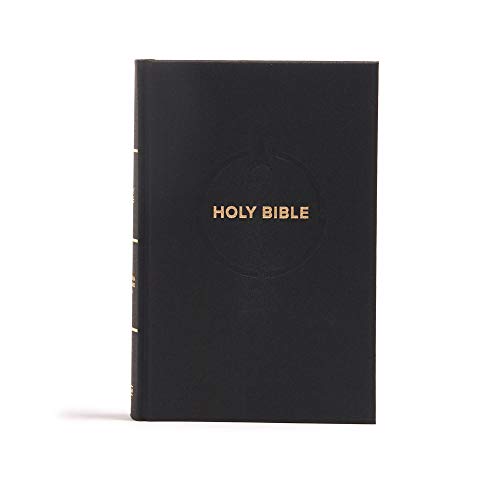 Beispielbild fr CSB Pew Bible, Black, Red Letter, Durable Cover, Sewn Binding, Full-Color Maps, Easy-to-Read Bible Serif Type zum Verkauf von BooksRun