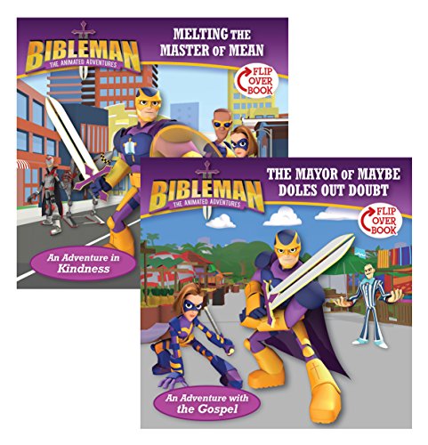 Stock image for Melting the Master of Mean / The Mayor of Maybe Doles Out Doubt, Flip-Over Book (Bibleman) for sale by Gulf Coast Books