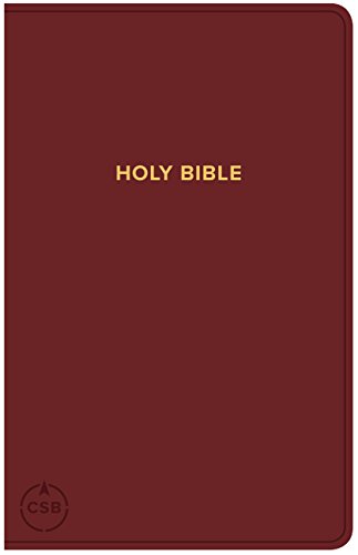 Beispielbild fr CSB Gift & Award Bible, Burgundy zum Verkauf von Wonder Book