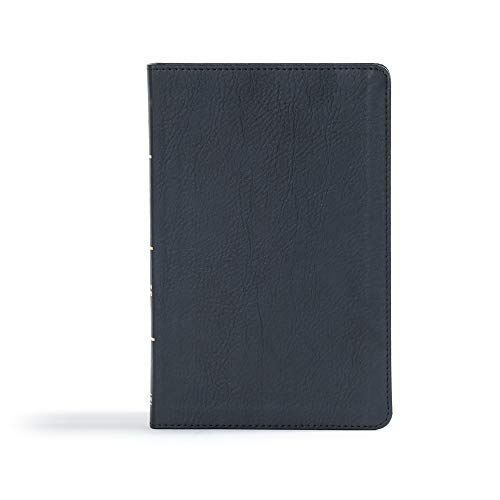 Beispielbild fr CSB Ultrathin Reference Bible, Black LeatherTouch zum Verkauf von Wonder Book