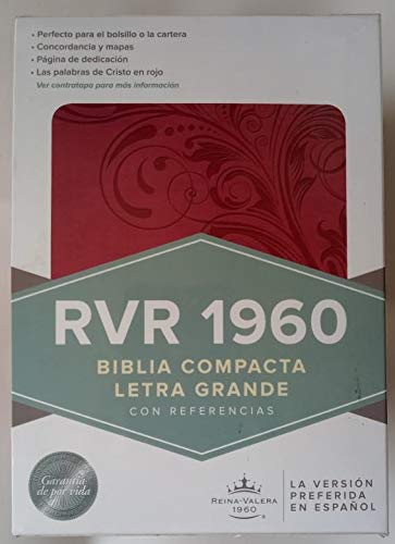 Stock image for santa biblia compacta. reina valera 1960 con concordancia rosa (Spanish Edition) for sale by HPB-Emerald