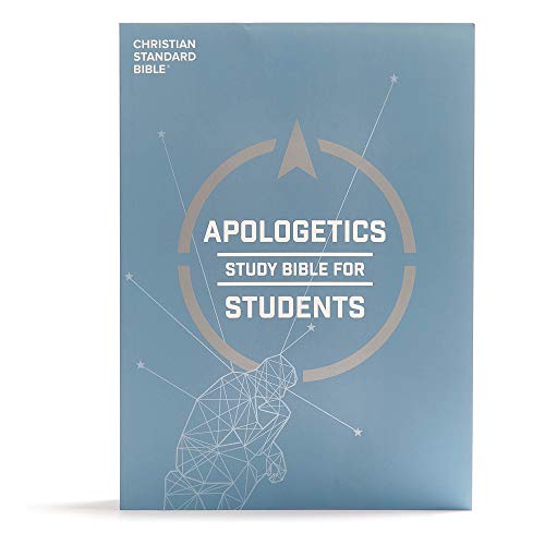 Beispielbild fr CSB Apologetics Study Bible for Students, Blue Trade Paper, Black Letter, Defend Your Faith, Study Notes and Commentary, Articles, Profiles, Full-Color Maps, Easy-to-Read Bible Serif Type zum Verkauf von Austin Goodwill 1101