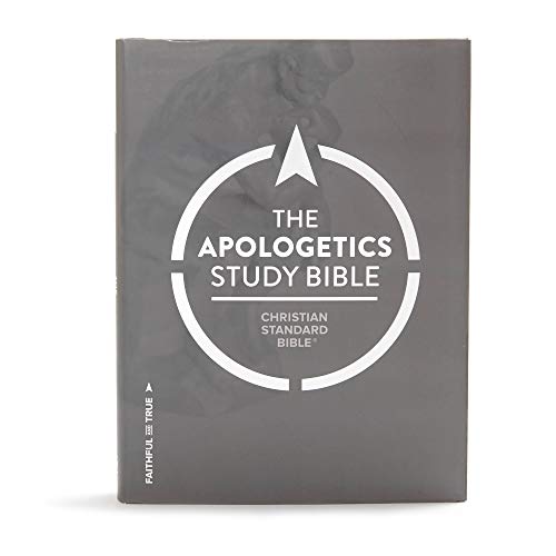 Beispielbild fr CSB Apologetics Study Bible, Hardcover, Indexed, Black Letter, Defend Your Faith, Study Notes and Commentary, Ribbon Marker, Sewn Binding, Easy-to-Read Bible Serif Type zum Verkauf von The Bookseller