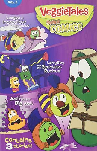 Stock image for VeggieTales Supercomics, Volume 2: Josh and the Big Wall/The League of Incredible Vegetables/Larryboy and the Reckless Ruckus for sale by ThriftBooks-Atlanta