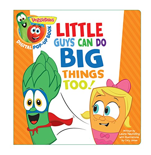 9781433690082: VeggieTales: Little Guys Can Do Big Things Too, a Digital Pop-Up Book (padded)