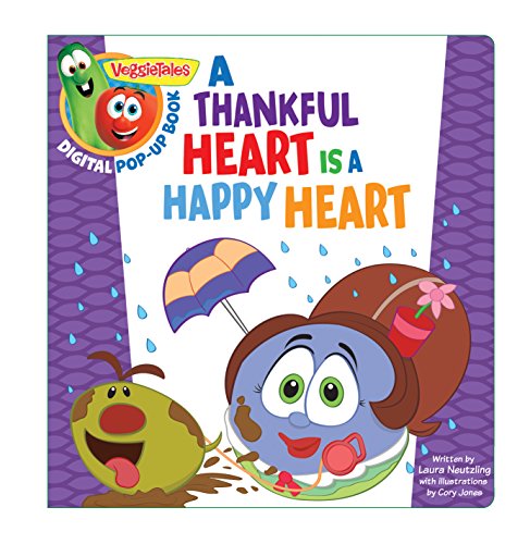 Stock image for VeggieTales: A Thankful Heart Is a Happy Heart, a Digital Pop-Up Book (padded) for sale by Better World Books