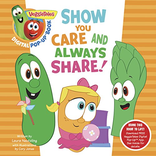 9781433690600: VeggieTales: Show You Care and Always Share, a Digital Pop-Up Book (padded) (Veggietales A Digital Pop-Up Book)