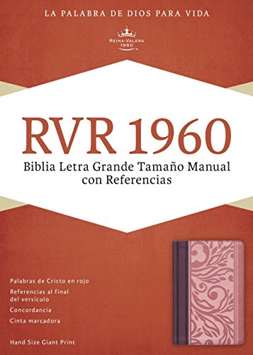 9781433691362: Santa Biblia / Holy Bible: Reina-valera 1960, Tamao Borravino/Rosado, Smil Piel, grande tamano manual con referencias