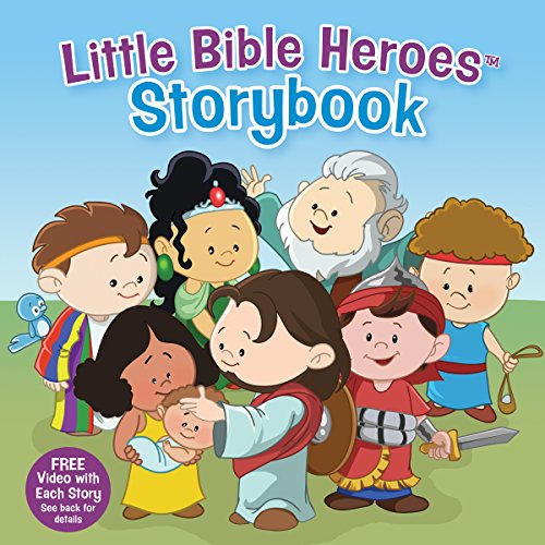 Stock image for Little Bible Heroes Storybook, Padded Hardcover for sale by KuleliBooks