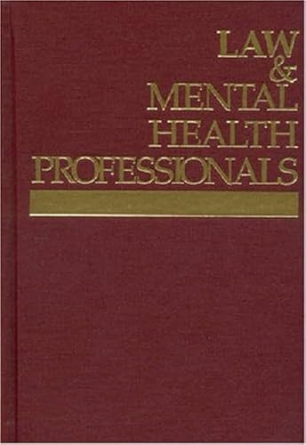 Stock image for Law & Mental Health Professionals: Massachusetts for sale by ThriftBooks-Dallas