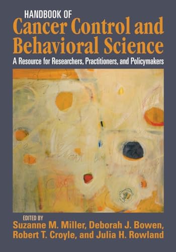 Imagen de archivo de Handbook of Cancer Control and Behavioral Science: A Resource for Researchers, Practitioners, and Policymakers a la venta por HPB-Diamond