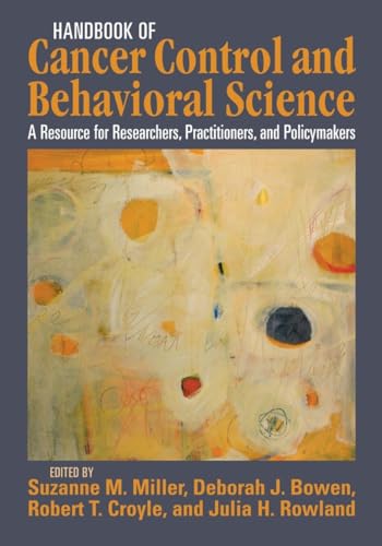 Stock image for Handbook of Cancer Control and Behavioral Science for sale by Kennys Bookshop and Art Galleries Ltd.