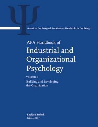 Beispielbild fr APA Handbook of Industrial and Organizational Psychology Apa Handbooks APA Handbooks in Psychology zum Verkauf von PBShop.store UK