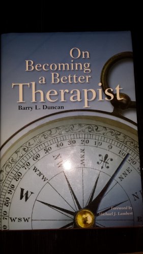Stock image for On Becoming a Better Therapist for sale by St Vincent de Paul of Lane County