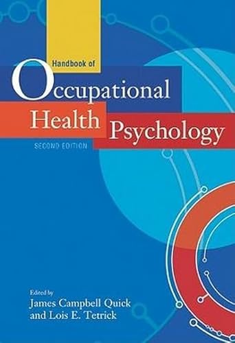 Stock image for Handbook of Occupational Health Psychology for sale by Better World Books