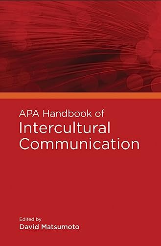 Imagen de archivo de APA Handbook of Intercultural Communication a la venta por SecondSale