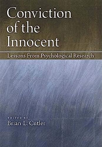 9781433810213: Conviction of the Innocent: Lessons From Psychological Research