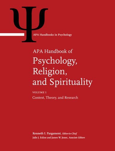 Imagen de archivo de APA Handbook of Psychology, Religion, and Spirit   Volume 1: Context, Theory, and Research Volume 2: An Applied Psychology of Religion and Spiritualit a la venta por Revaluation Books