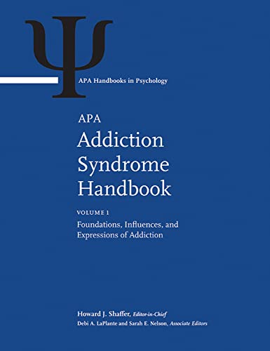 9781433811036: APA Addiction Syndrome Handbook: Volume 1: Foundations, Influences, and Expressions of Addiction Volume 2: Recovery, Prevention, and Other Issues (APA Handbooks in Psychology Series)