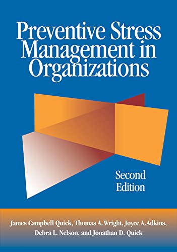 Stock image for Preventive Stress Management in Organizations for sale by GF Books, Inc.