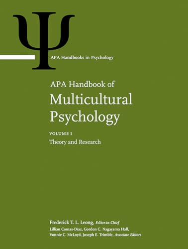 9781433812552: APA Handbook of Multicultural Psychology