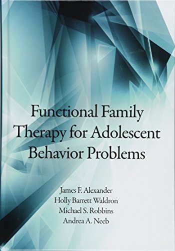 Imagen de archivo de Functional Family Therapy for Adolescent Behavior Problems a la venta por GF Books, Inc.