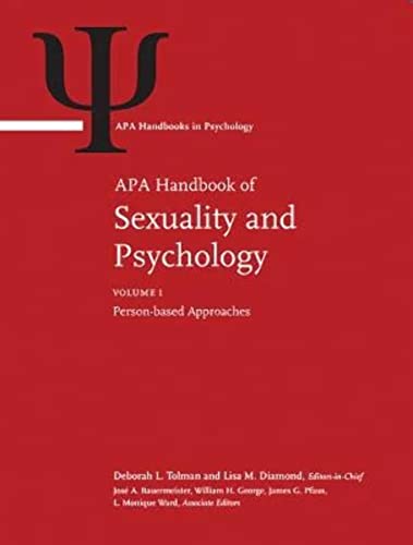 Stock image for APA Handbook of Sexuality and Psychology (Apa Handbooks in Psychology) for sale by SecondSale