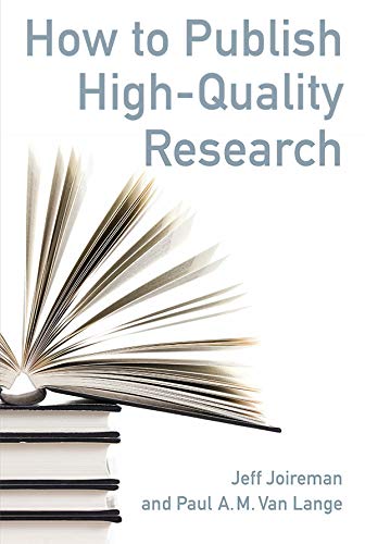 Beispielbild fr How to Publish High-Quality Research zum Verkauf von Better World Books