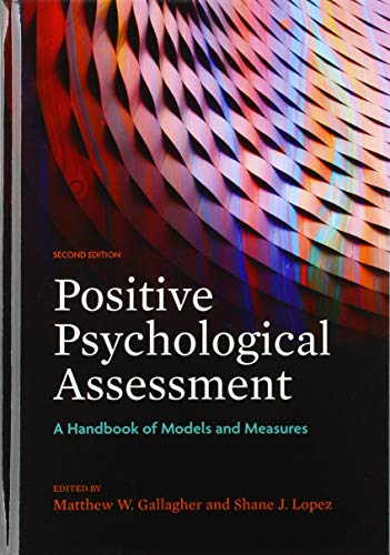 9781433830020: Positive Psychological Assessment: A Handbook of Models and Measures