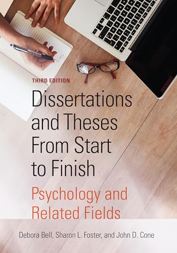 Beispielbild fr Dissertations and Theses From Start to Finish: Psychology and Related Fields zum Verkauf von WorldofBooks