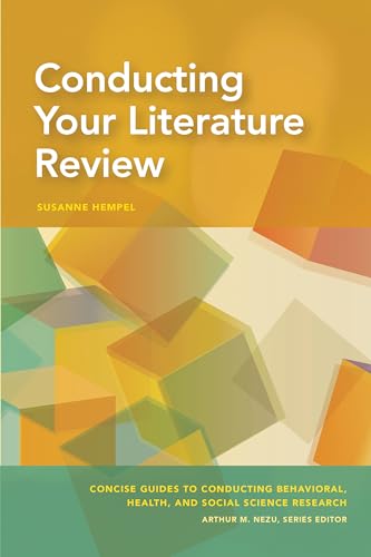 9781433830921: Conducting Your Literature Review (Concise Guides to Conducting Behavioral, Health, and Social Science Research Series)