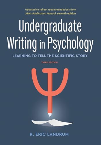 Stock image for Undergraduate Writing in Psychology: Learning to Tell the Scientific Story for sale by Irish Booksellers