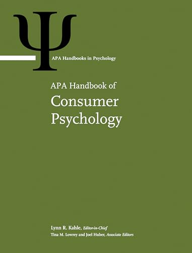 Beispielbild fr APA Handbook of Consumer Psychology (Volume 1) (APA Handbooks in Psychology® Series) zum Verkauf von Byrd Books