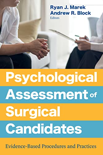Beispielbild fr Psychological Assessment of Surgical Candidates zum Verkauf von Blackwell's