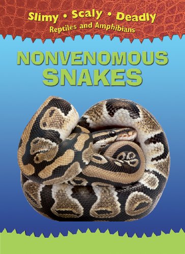 Beispielbild fr Nonvenomous Snakes zum Verkauf von Better World Books