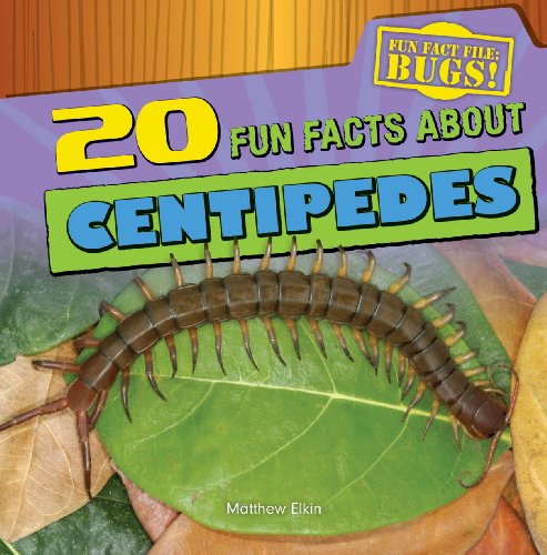 Stock image for 20 Fun Facts about Centipedes for sale by Better World Books