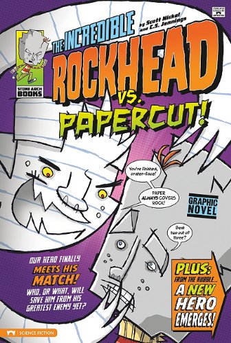 Imagen de archivo de The Incredible Rockhead vs Papercut! a la venta por Better World Books