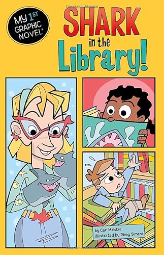 Beispielbild fr Shark in the Library! (My First Graphic Novel) zum Verkauf von SecondSale