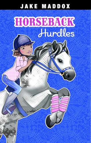 Stock image for Horseback Hurdles (Jake Maddox Girl Sports Stories) for sale by Jenson Books Inc