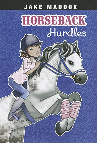 Stock image for Horseback Hurdles (Jake Maddox Girl Sports Stories) for sale by SecondSale